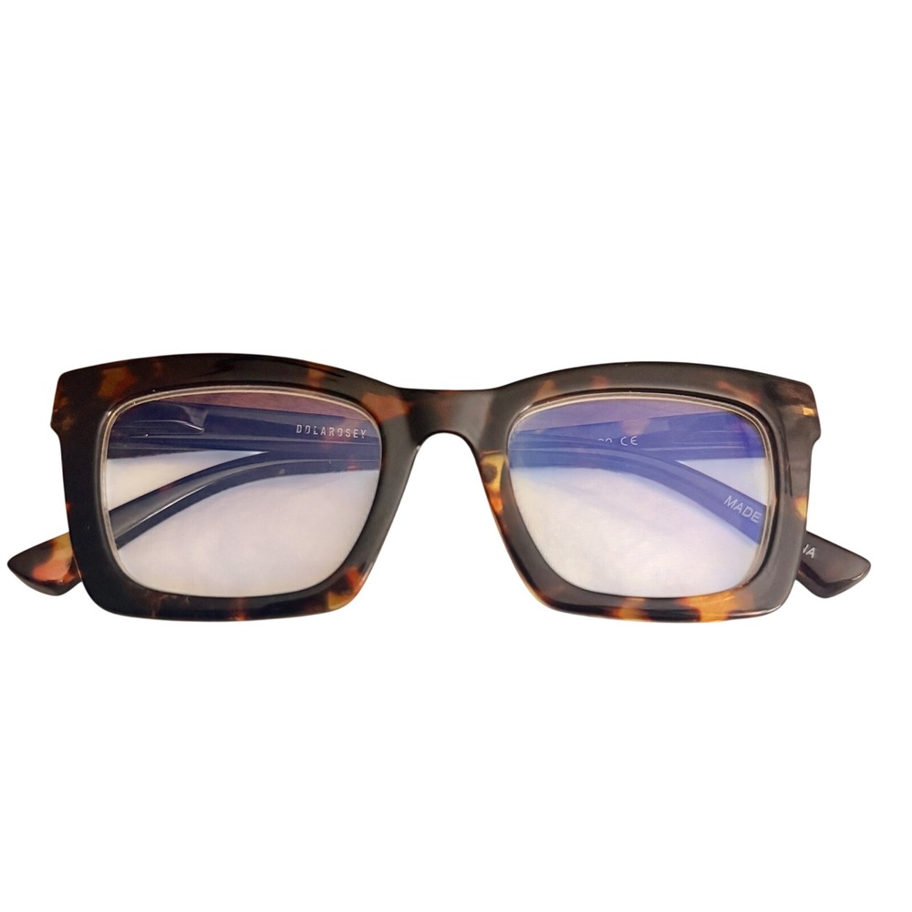 Dolarosey Tortoise Square Reading Glasses +2.00 Strength 91080 48-20-145 C3